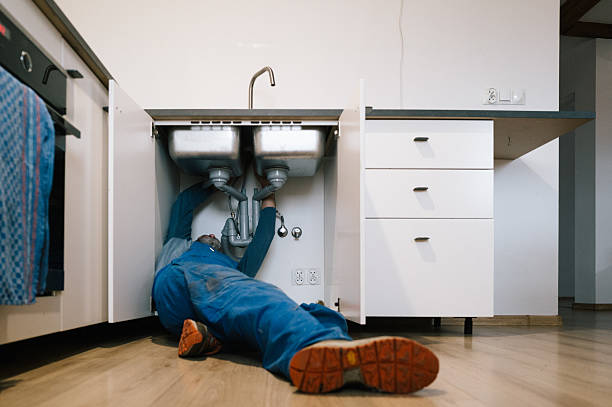 Professional Drain Cleaning technician working in Ballston Lake, NY